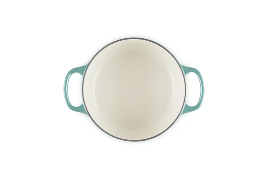 Panela Redonda Signature Le Creuset Bleu Riviera 18 cm