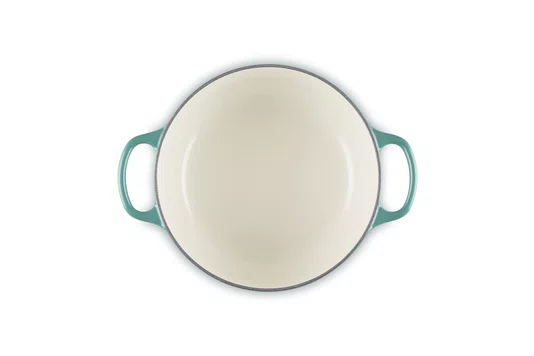 Panela Redonda Signature Le Creuset Bleu Riviera 22 cm