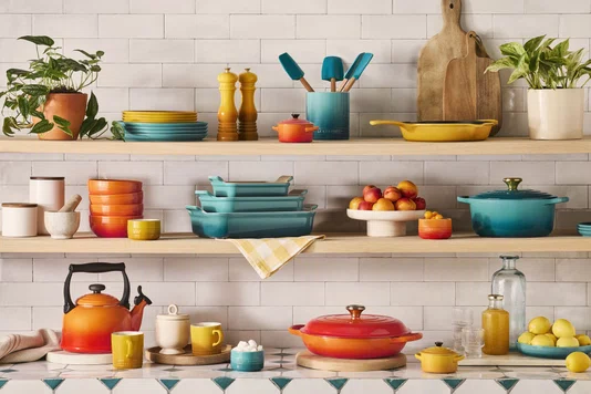 Panela Redonda Signature Le Creuset Bleu Riviera 22 cm
