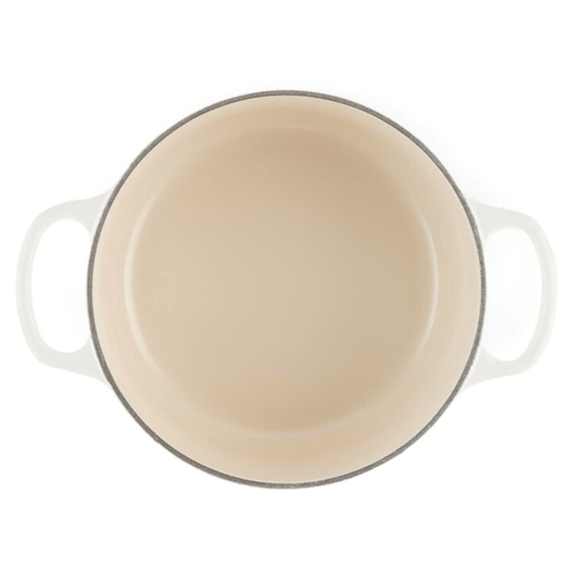 Panela Redonda Signature Le Creuset Branco 20 cm
