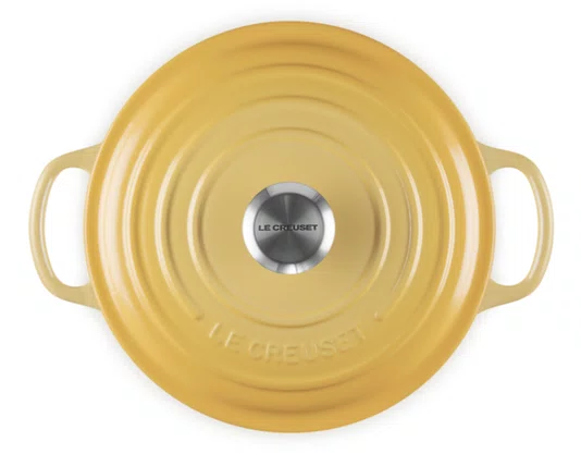 Panela Redonda Signature Le Creuset Camomille 22 cm