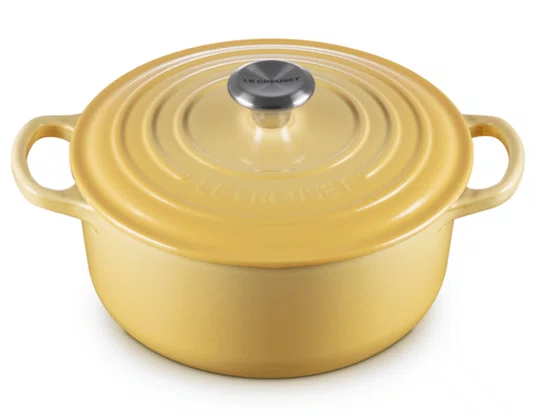Panela Redonda Signature Le Creuset Camomille 24 cm