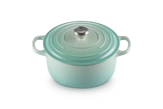 Panela Redonda Signature Le Creuset Cool Mint 24 cm