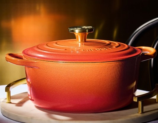 Panela Redonda Signature Le Creuset Flamme Dorée 20 cm