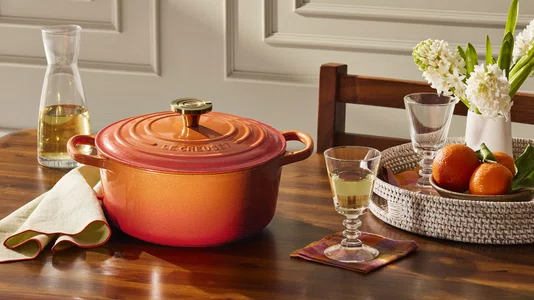 Panela Redonda Signature Le Creuset Flamme Dorée 20 cm