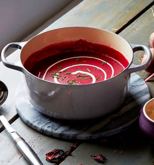 Panela Redonda Signature Le Creuset Flint 20 cm