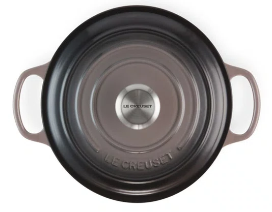 Panela Redonda Signature Le Creuset Flint 30 cm