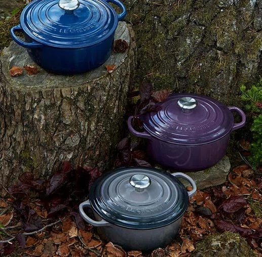 Panela Redonda Signature Le Creuset Flint 30 cm