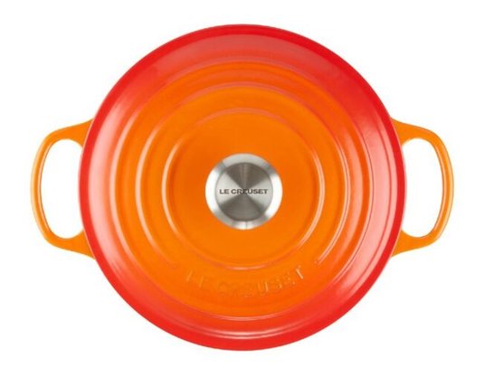 Panela Redonda Signature Le Creuset Laranja 14 cm