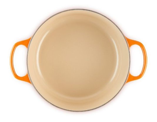 Panela Redonda Signature Le Creuset Laranja 14 cm