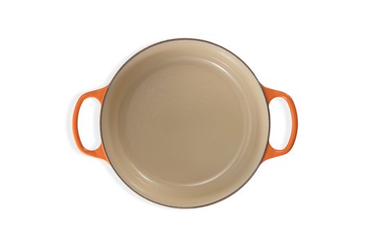 Panela Redonda Signature Le Creuset Laranja 18 cm