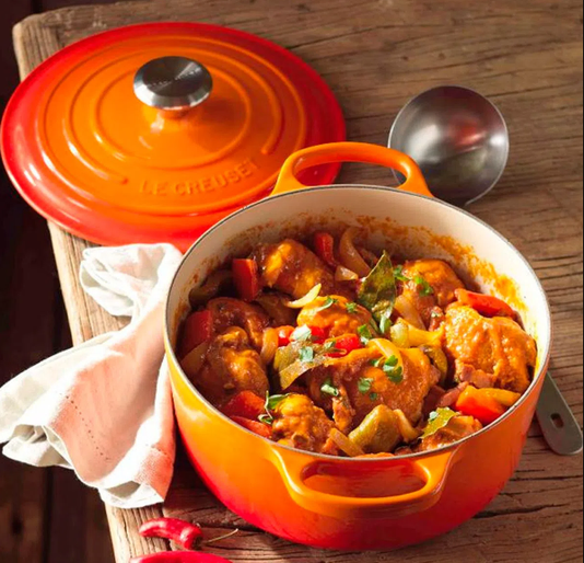 Panela Redonda Signature Le Creuset Laranja 30cm
