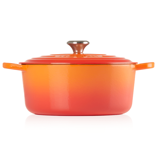 Panela Redonda Signature Le Creuset Laranja 30cm