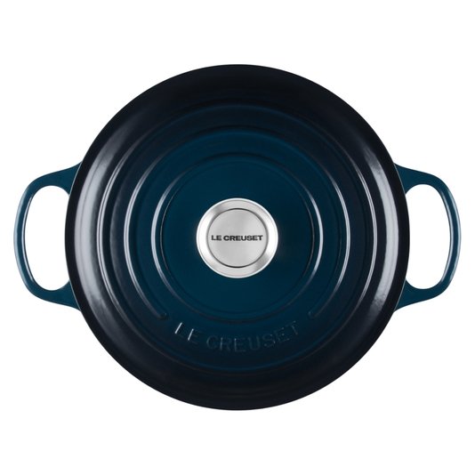 Panela Redonda Signature Le Creuset Nuit 24 cm