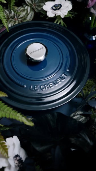 Panela Redonda Signature Le Creuset Nuit 24 cm