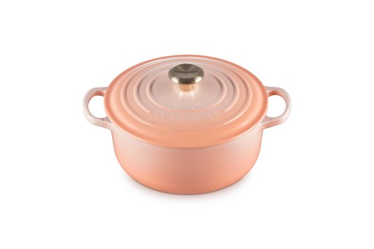 Panela Redonda Signature Le Creuset Pêche 20 cm