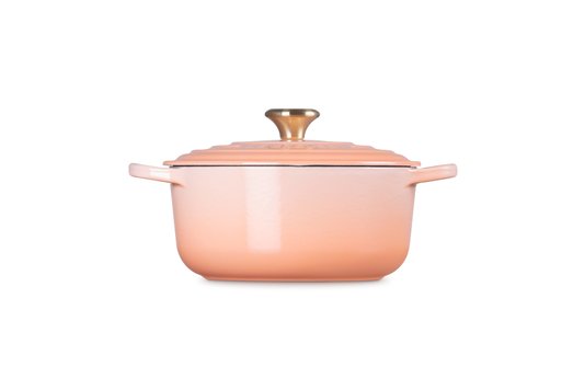 Panela Redonda Signature Le Creuset Pêche 20 cm