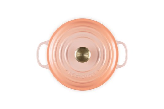 Panela Redonda Signature Le Creuset Pêche 20 cm