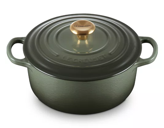 Panela Redonda Signature Le Creuset Thyme 22 cm