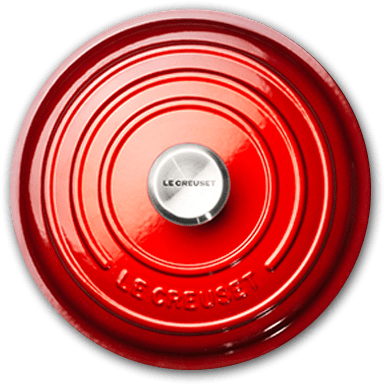 Panela Redonda Signature Le Creuset Vermelha 20 cm