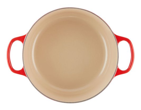 Panela Redonda Signature Le Creuset Vermelho 28 cm
