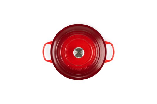 Panela Redonda Signature Le Creuset Vermelho 30 cm