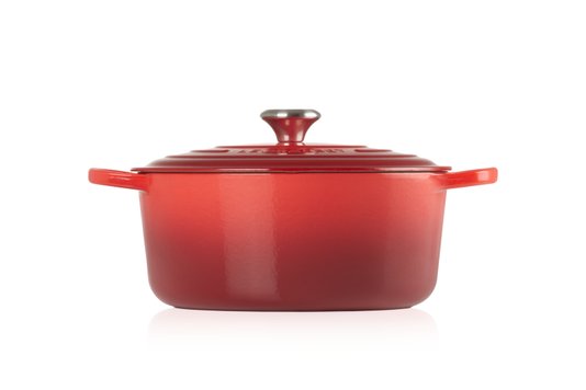 Panela Redonda Signature Le Creuset Vermelho 34 cm