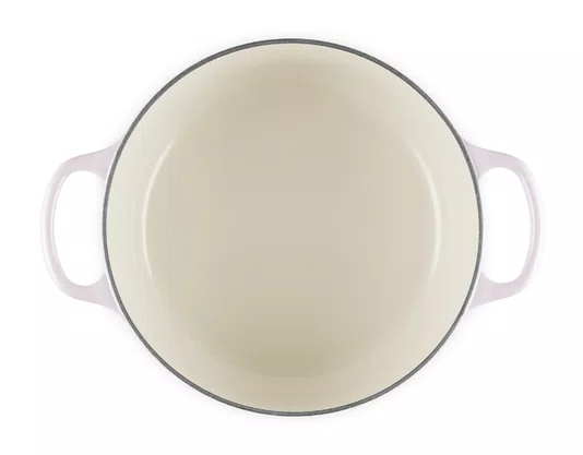Panela Redonda Wicked Glinda Signature Le Creuset Shell Pink 24 cm