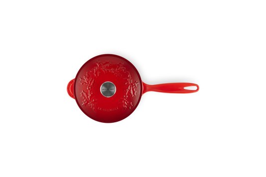Panela Sautese Holly Colection Le Creuset Vermelha 21cm