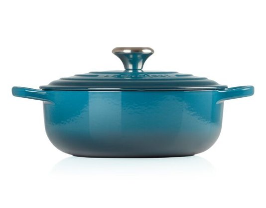 Panela Sautese Signature Le Creuset Deep Teal 24cm