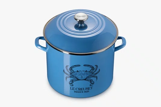 Panela Stock Pot Caranguejo Le Creuset Light Marseille 15,1 Litros