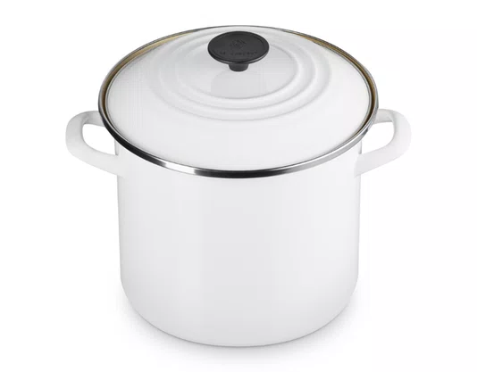 Panela Stock Pot Le Creuset Branco 22 cm