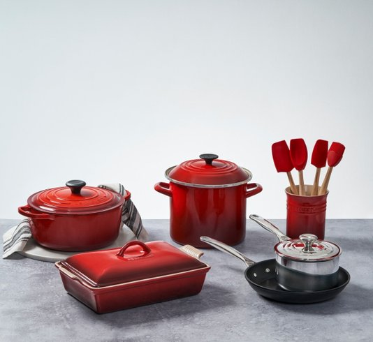 Panela Stock Pot Le Creuset Vermelha 11,3 litros