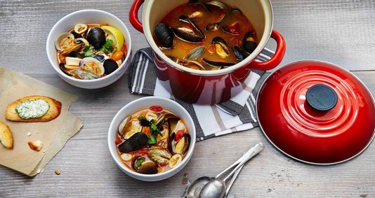 Panela Stock Pot Le Creuset Vermelha 11,3 litros