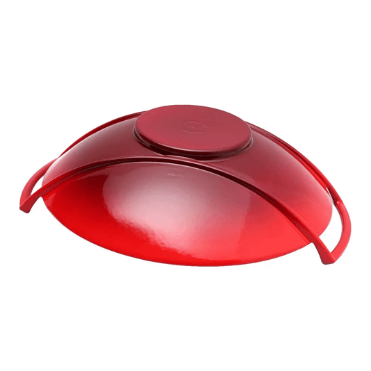 Panela Wok Ferro Fundido Tradition Le Creuset Vermelho 36 cm 