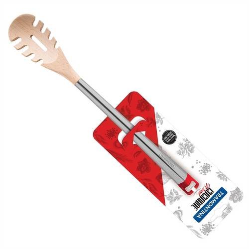 Pegador para Massa Cucinare Aço Inox e Madeira Tramontina