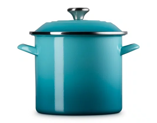 Penela StockPot com Pegador Inox Le Creuset Azul Caribe 22cm