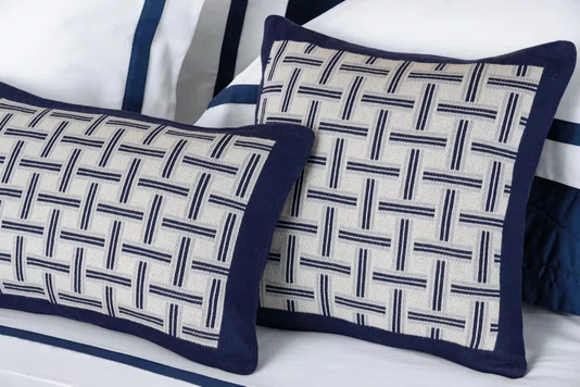 Peseira Canti Tricot Trussardi Azul 80cm x 240cm