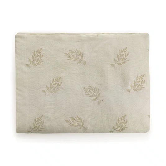 Peseira Silvestre Linho Karsten Off White 0,70 x 2,20 m