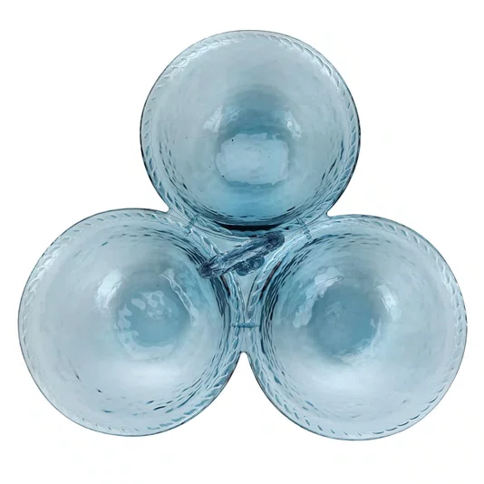 Petisqueira Acrílico Bubbles Entrecasa 25 cm