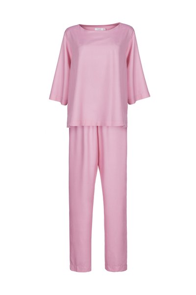 Pijama Longo G Lucelli Trussardi Rosa Gelato