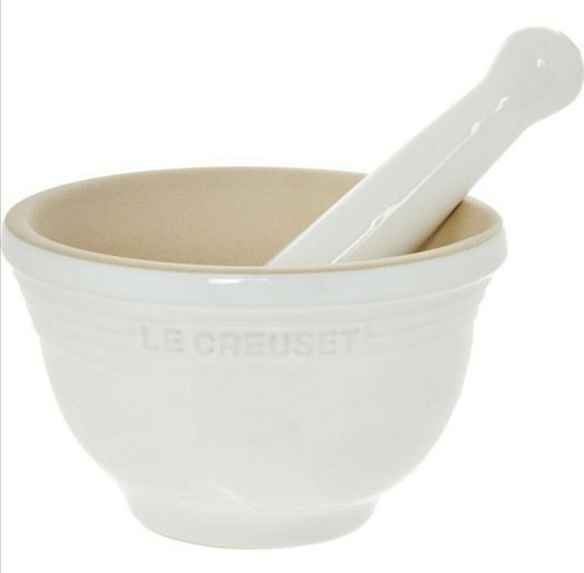 Pilão com Macerador Le Creuset Branco 300 ml