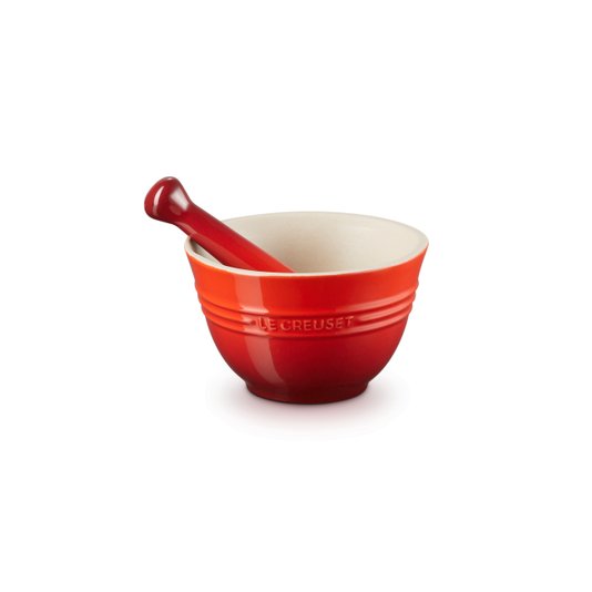 Pilão com Macerador Le Creuset Vermelho 300 ml