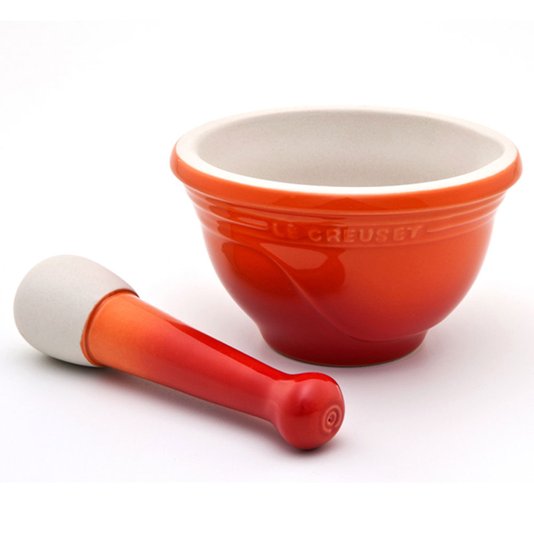 Pilão de Cerâmica Le Creuset Laranja 300 ml
