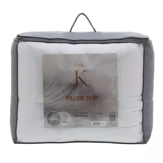 Pillow Top Super King Suave Kacyumara 1,93 x 2,03 cm
