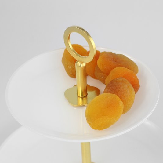 Porta Doces Venezia Duplo Gold Frozen Riva P