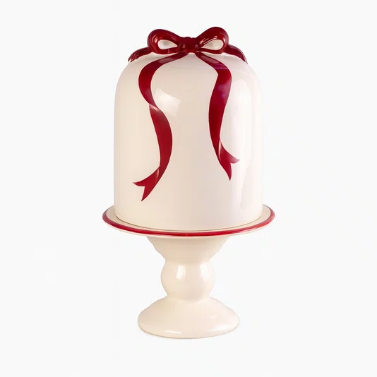 Porta Panetone G Charlote Laço Luiz Salvador 18cm x 34,5cm