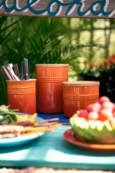 Porta Utensílios Clássico Le Creuset Laranja 1L