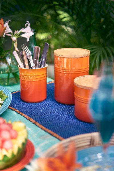 Porta Utensílios Clássico Le Creuset Laranja 1L