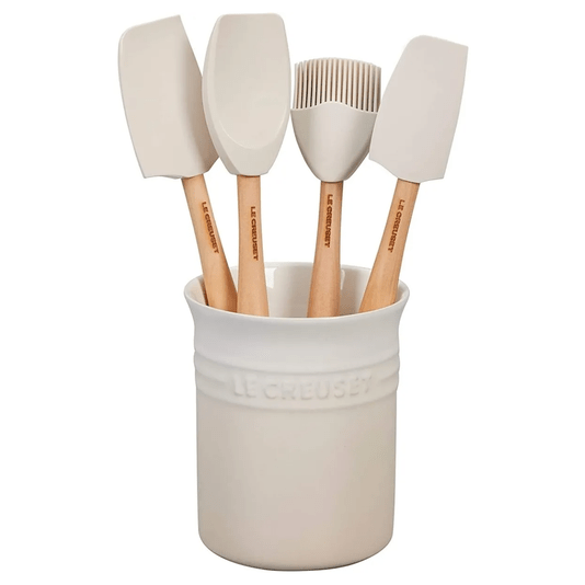 Porta Utensílios de Cerâmica Le Creuset Meringue